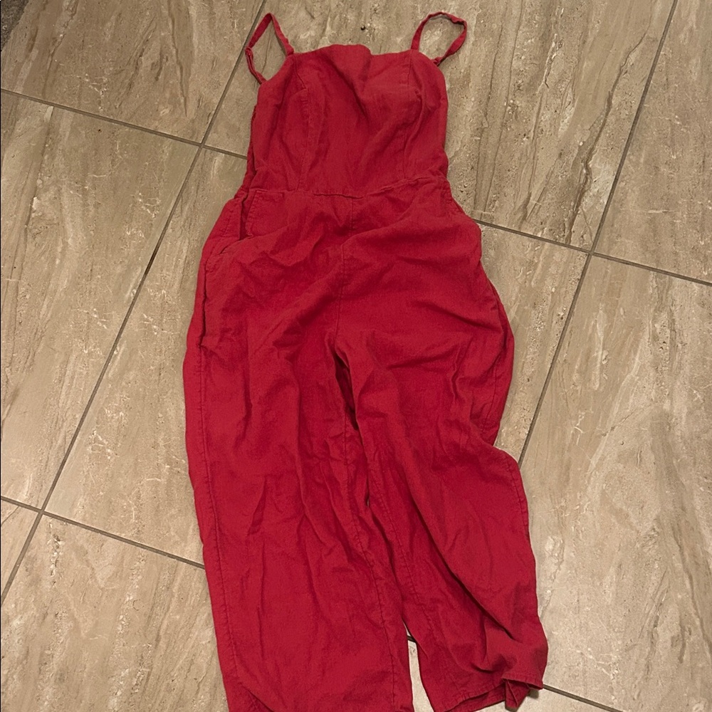 Red Women's Jumpsuit